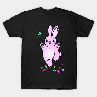 Happy Joy Funny Bunny T-Shirt